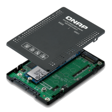 QDA-A2MAR | Qnap Accessories QDA-A2MAR, two M.2 SATA SSDs in a single 2.5-inch SATA drive bay with RAID support for PC and NAS Best Price In Dubai, UAE. 