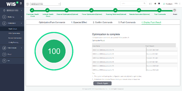 WISπ One-click Optimization