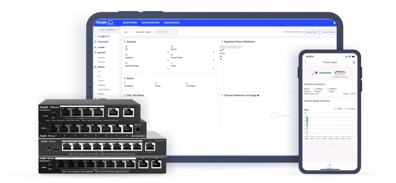 Cost-Effective Smart Cloud Managed Switches