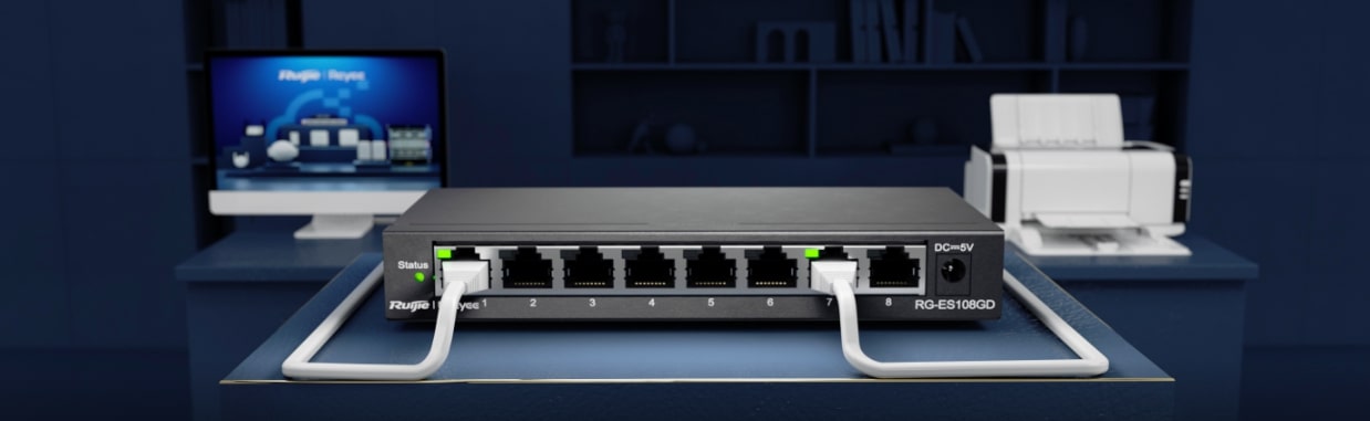 8-Port 10/100Mbps Desktop Switch