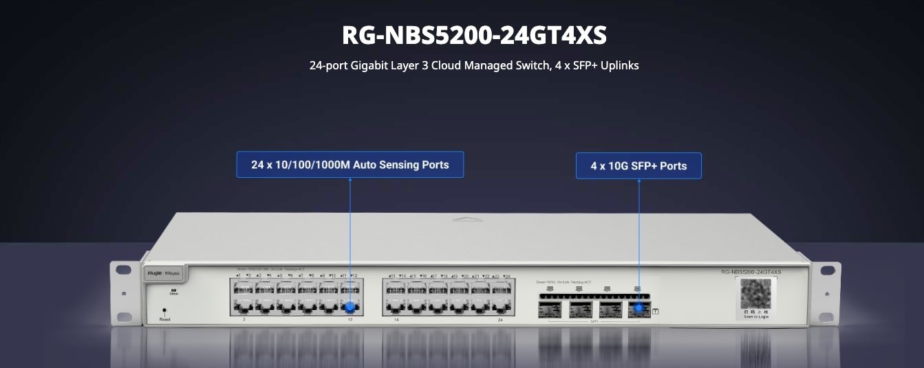 3 Layer Cloud Managed Switch