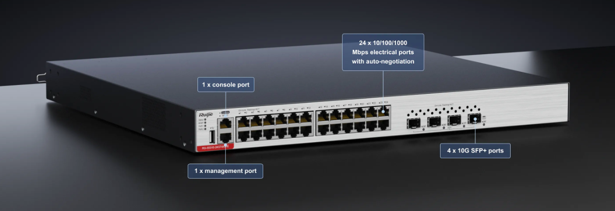 Layer 3 Access Switch for 10G Uplink