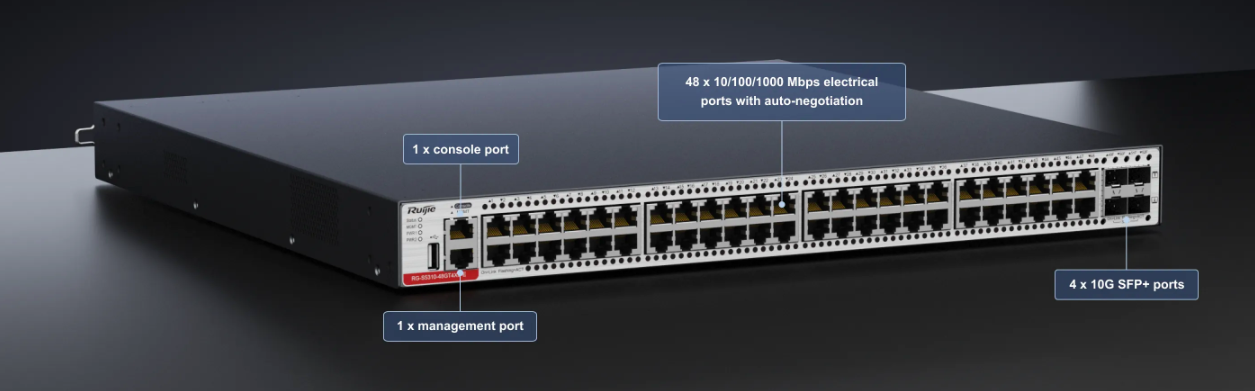 Layer 3 Access Switch for 10G Uplink