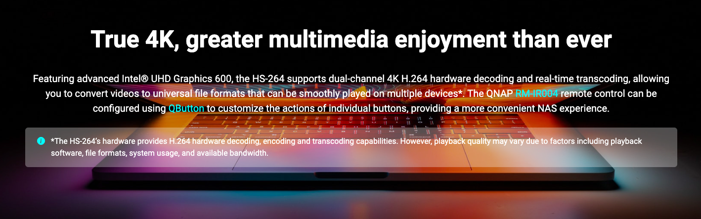 True 4K, greater multimedia