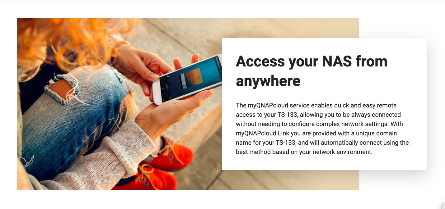 myQNAPcloud service