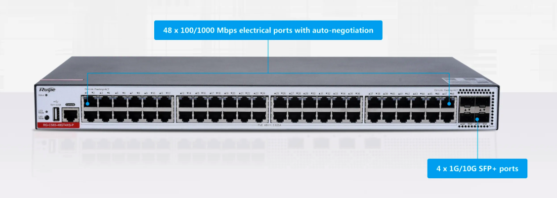  Layer 3 GE Managed Access Switch