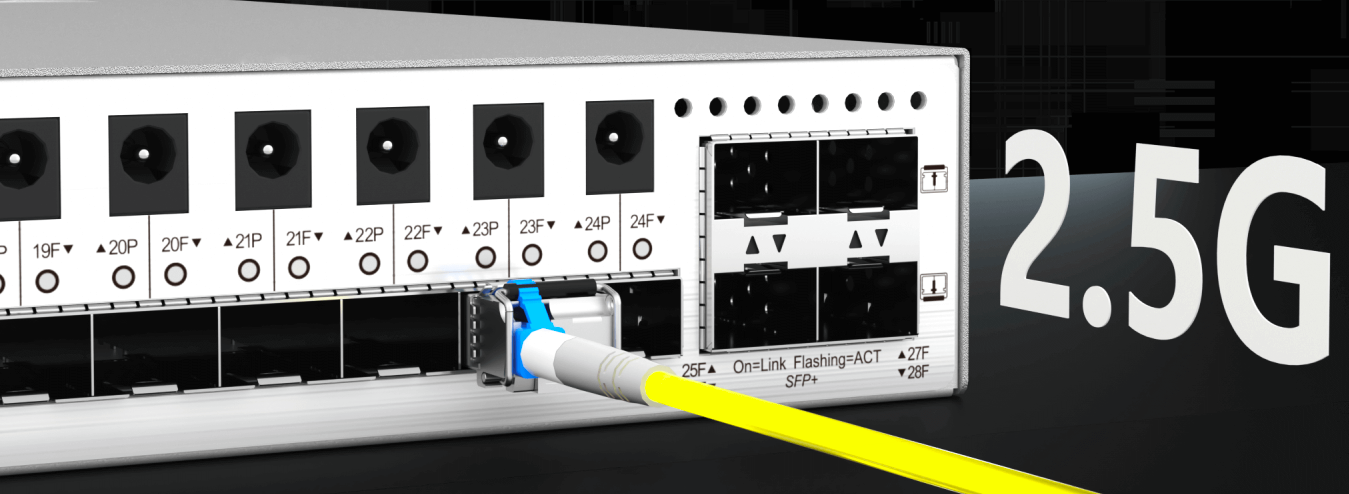 Full 2.5G downlink optical ports