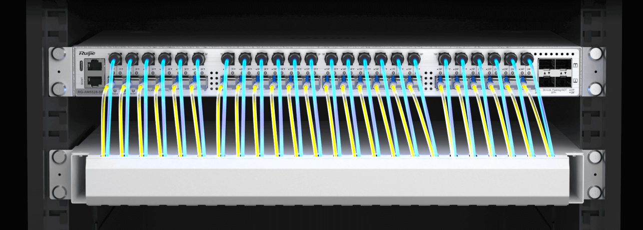 24 Optical Ports and 24 PoE Ports